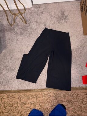 Athleta Black Wide Leg Pants